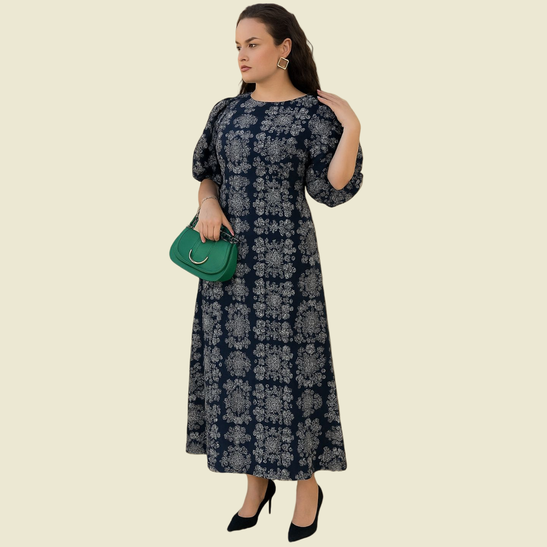 VESTIDO ESTAMPADO OBJECT