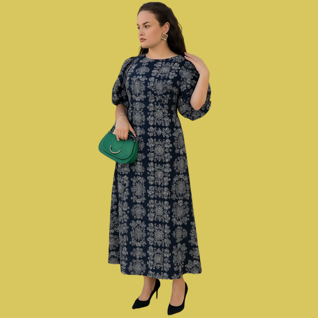 VESTIDO ESTAMPADO OBJECT