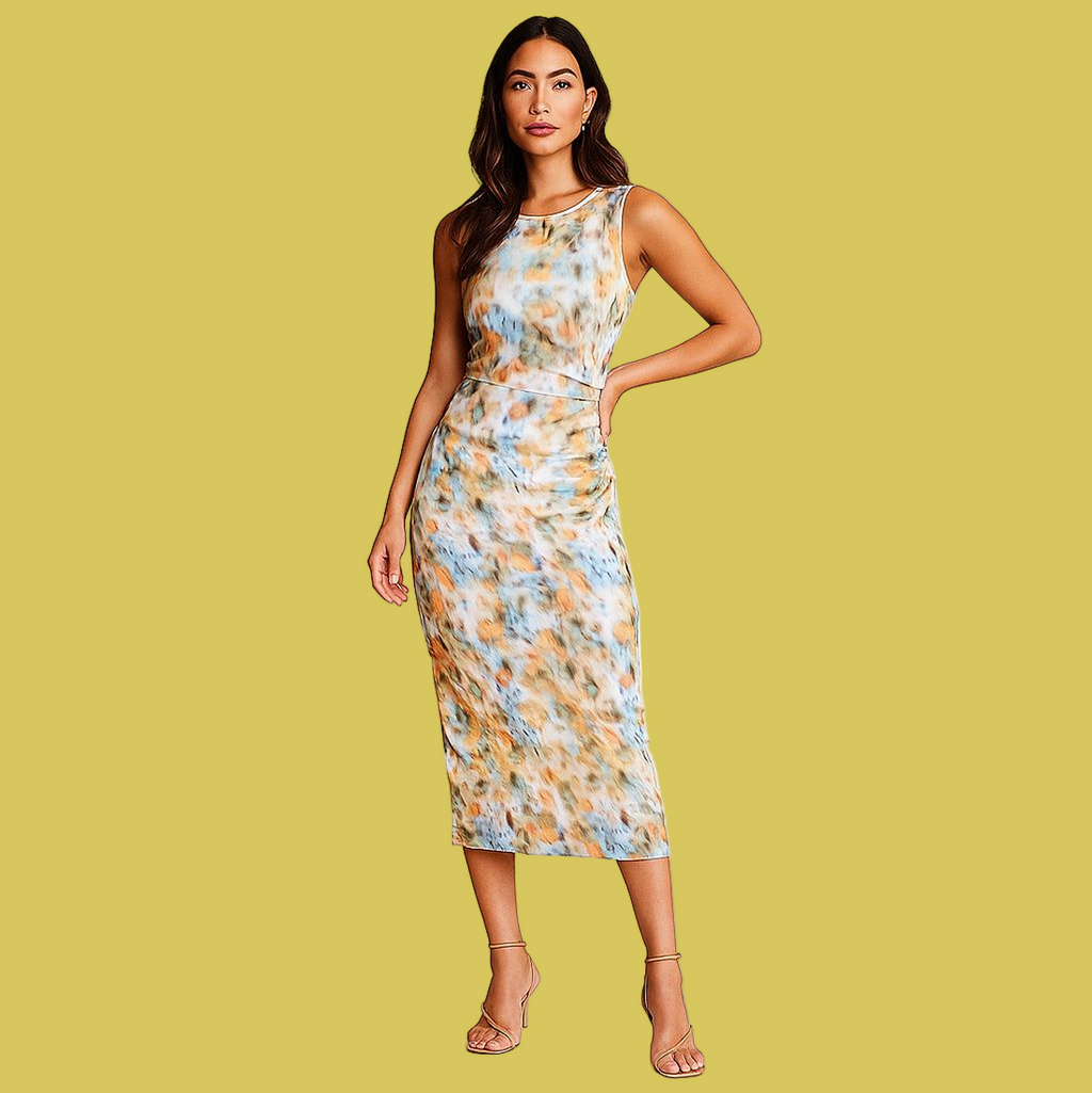 VESTIDO ESTAMPADO ZARA