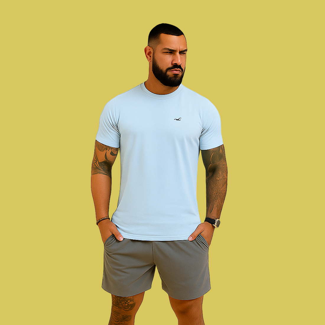 TSHIRT CORE FIT HOLLISTER