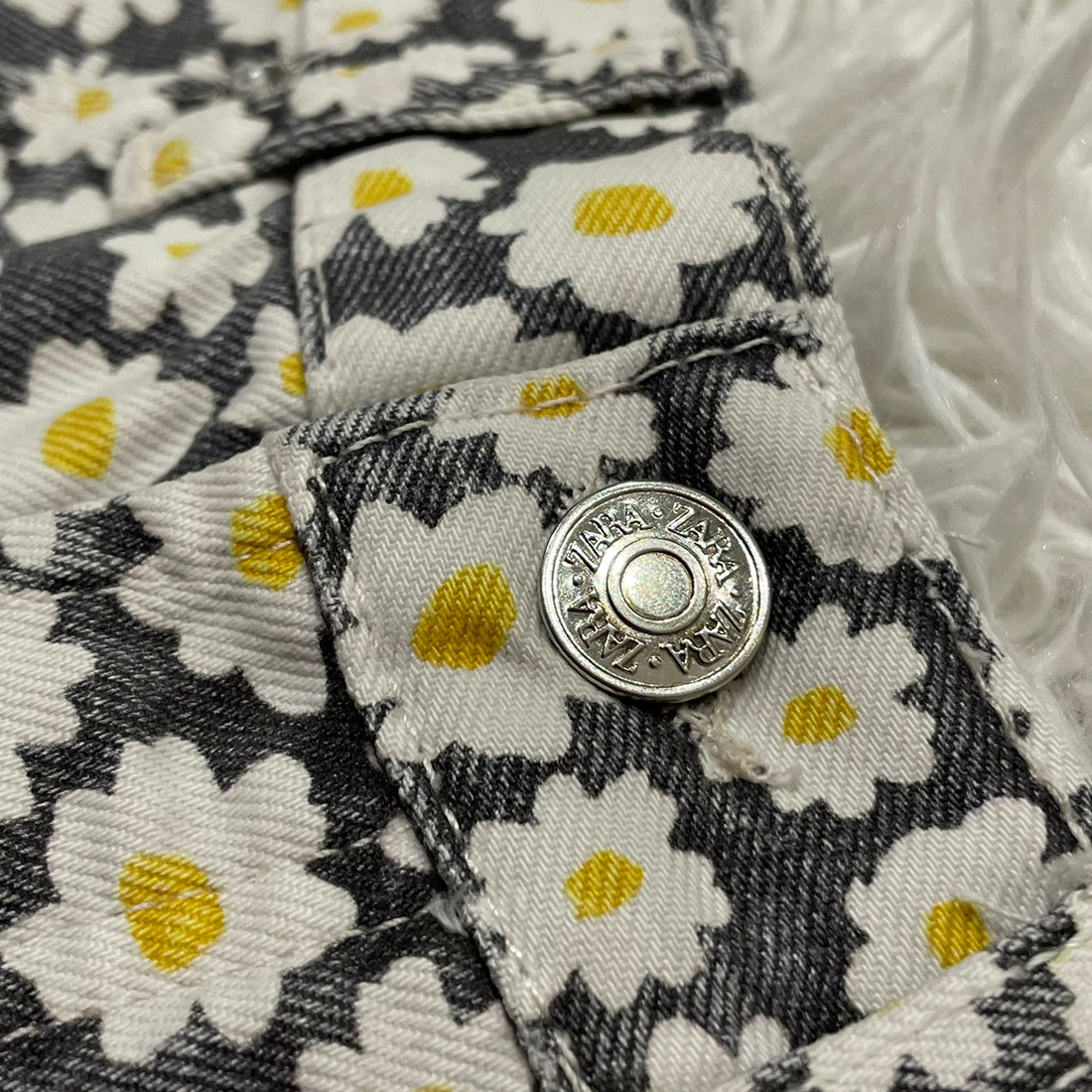 SHORT JEANS FLORIDO MARGARIDA ZARA