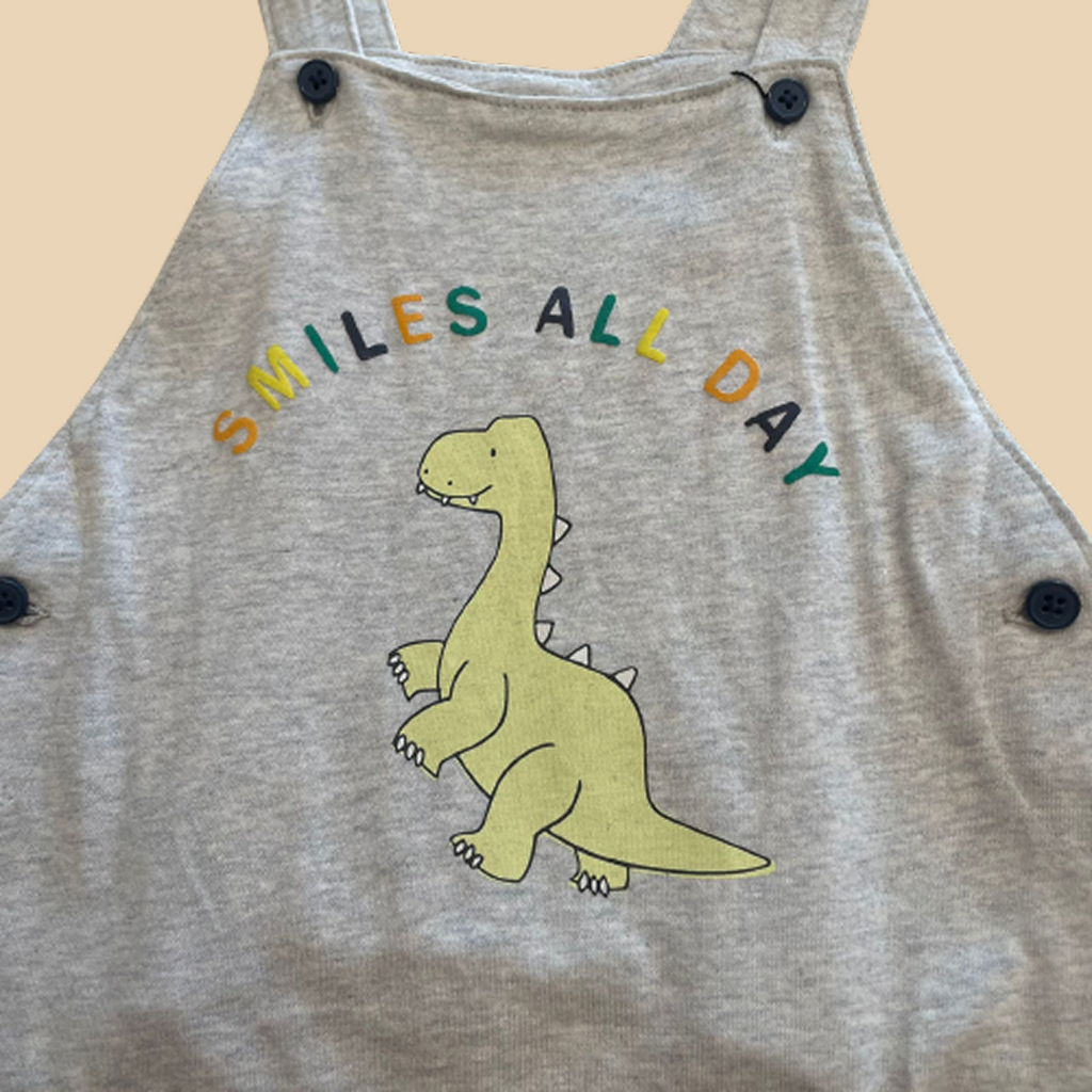 MACAQUINHO CINZA M&S TAM 2 A 3 ANOS