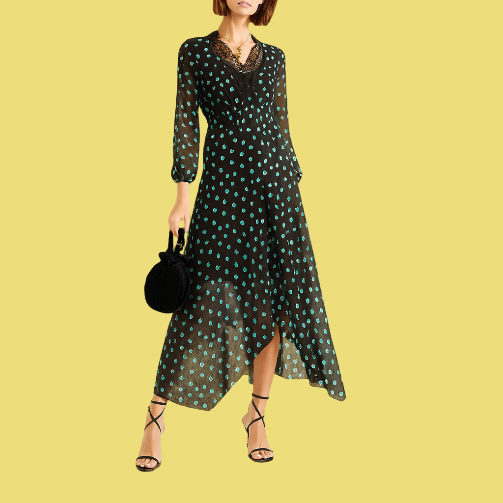 VESTIDO ESTAMPADO MAJE