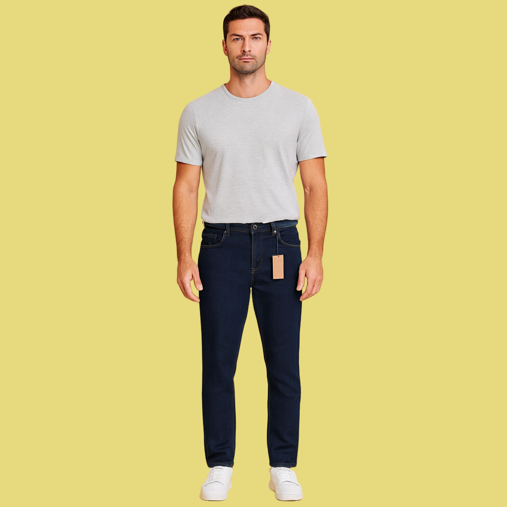 CALCA JEANS THREADBARE