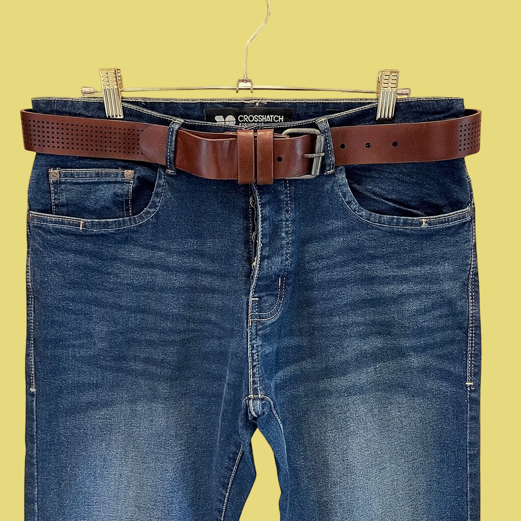 CALCA JEANS CROSSHATCH