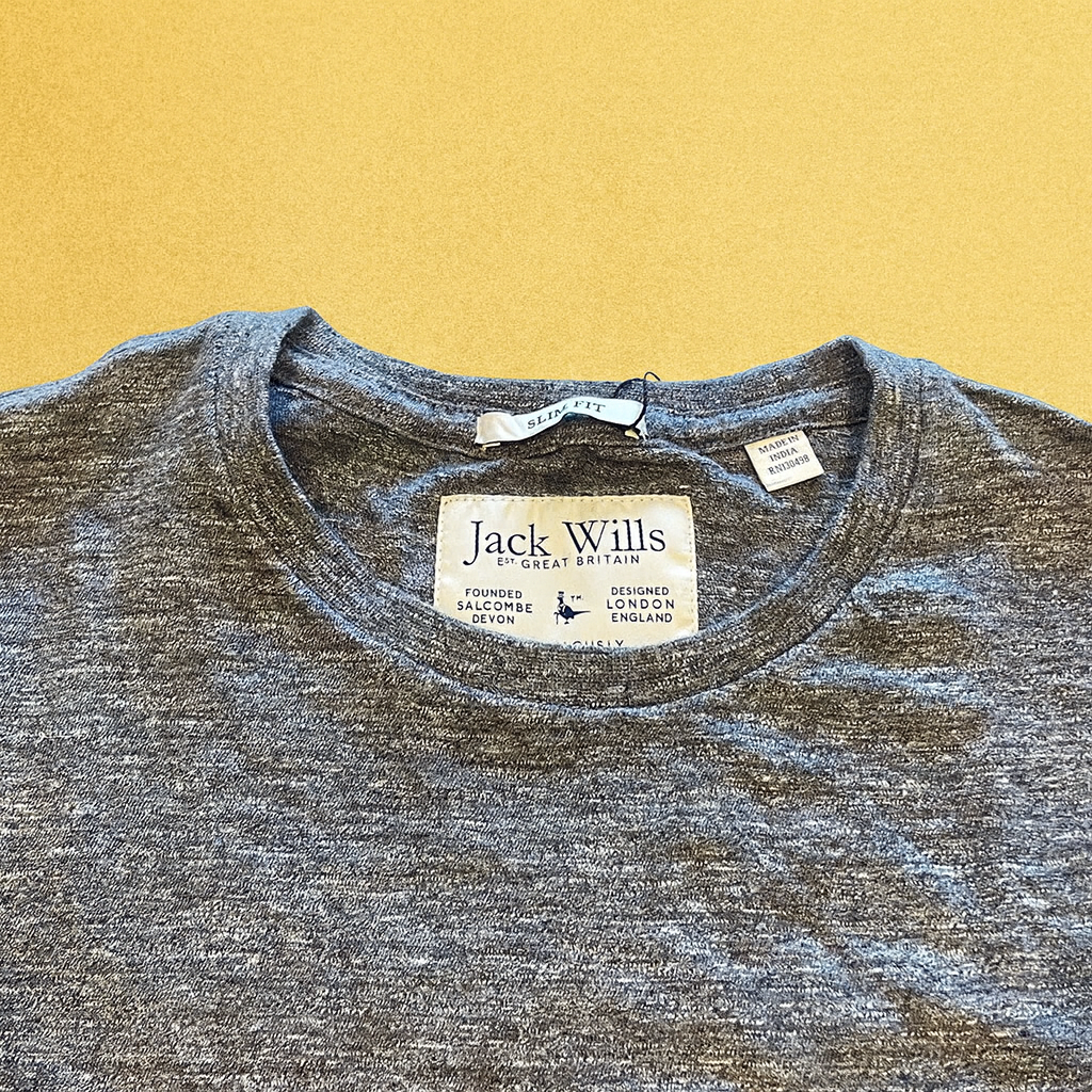 TSHIRT JACK WILLS GREY AYLEFORD