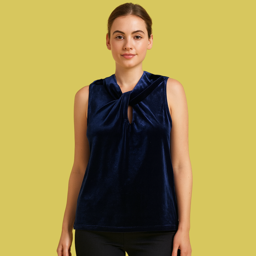 BLUSA VELUDO MANGO (MNG)