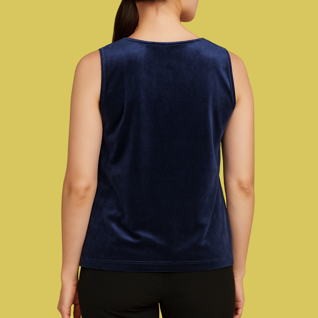 BLUSA VELUDO MANGO (MNG)