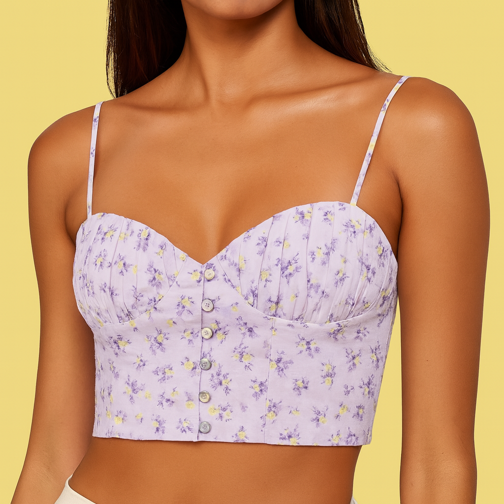 CROPED ESTAMPADO ZARA