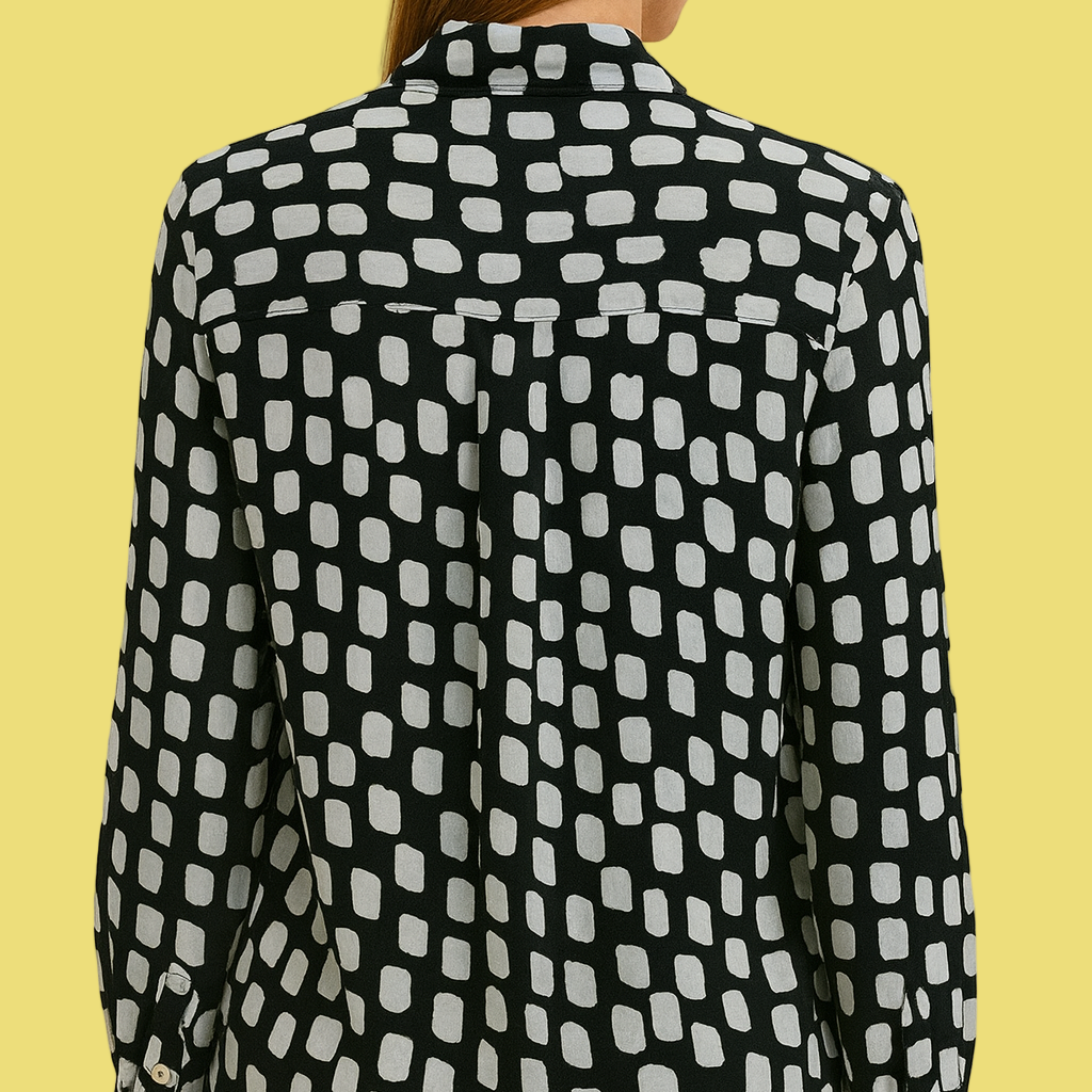 BLUSA ESTILO CAMISA ESTAMPADA M&S