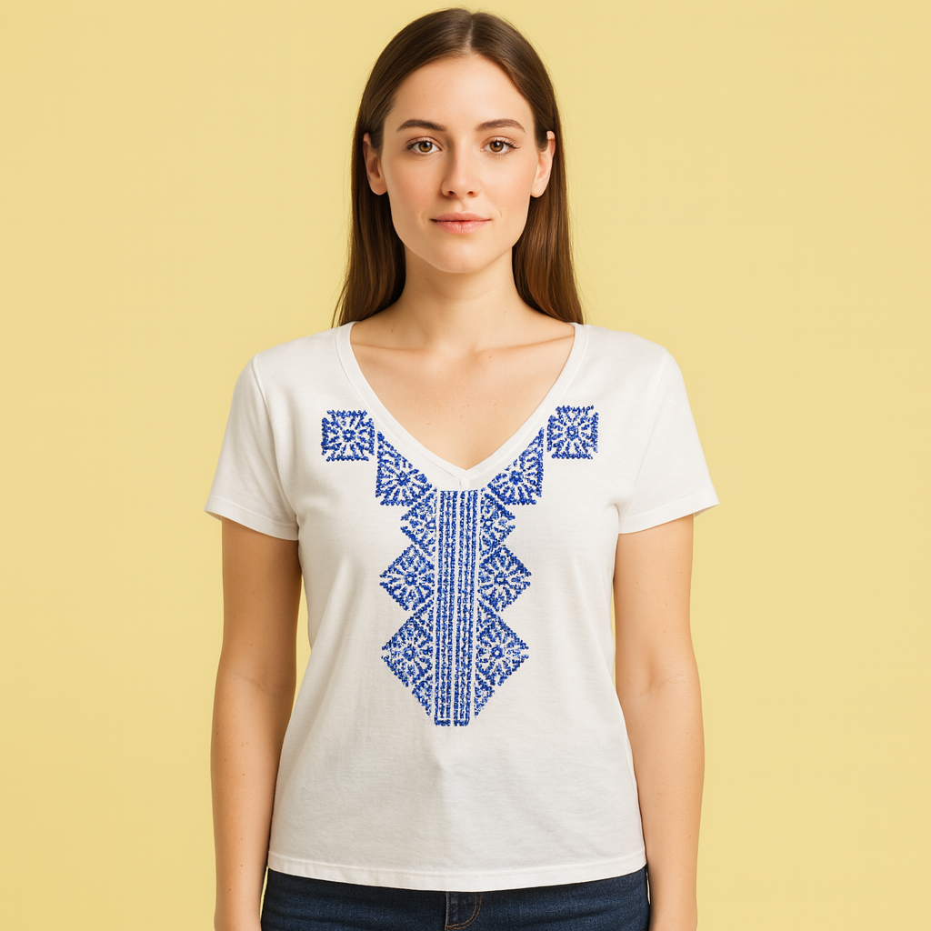 BLUSA BORDADA AMARA REYA