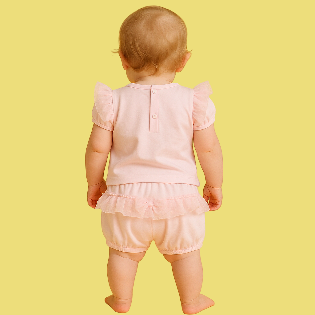 CONJUNTO INFANTIL BLUSA/ CALCINHA MINTINI