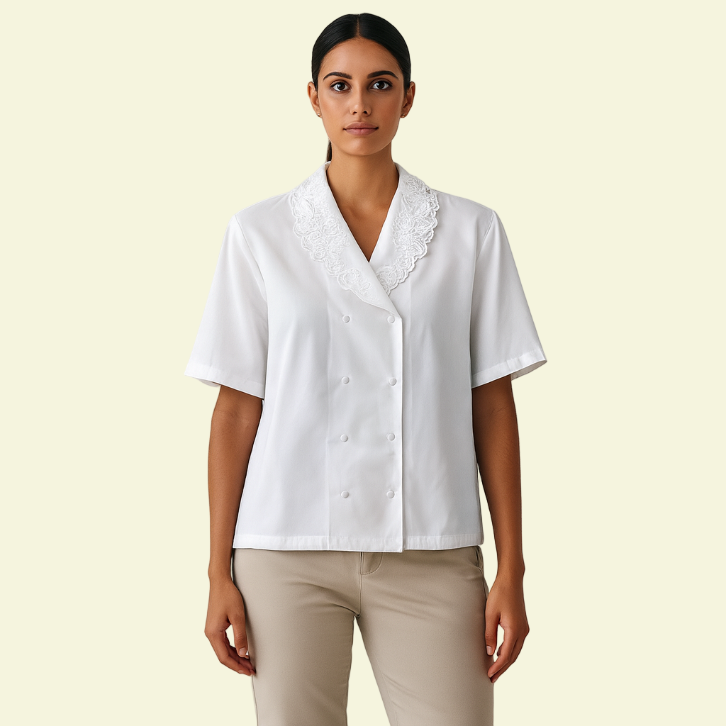 BLUSA C/ BORDADO CLAUDIA RICHARD