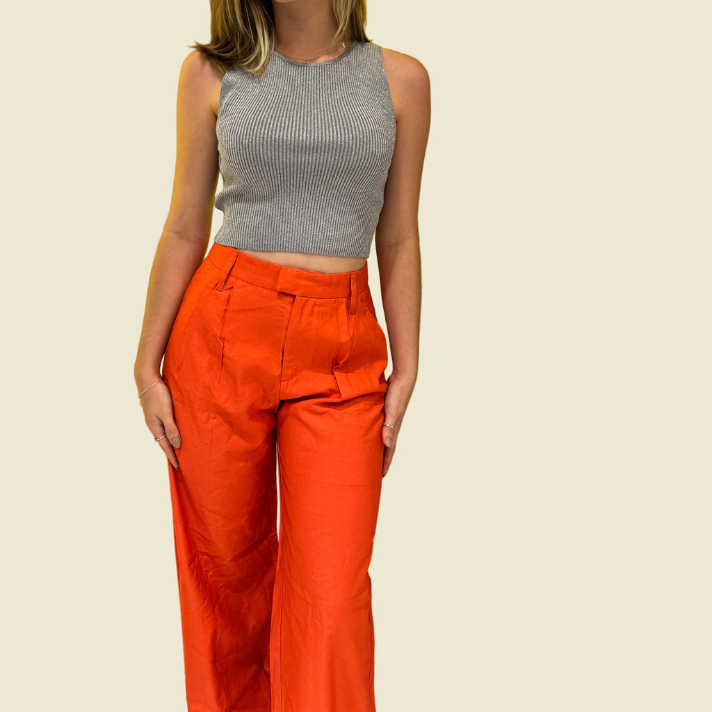 CALCA ALFAIATARIA BERSHKA