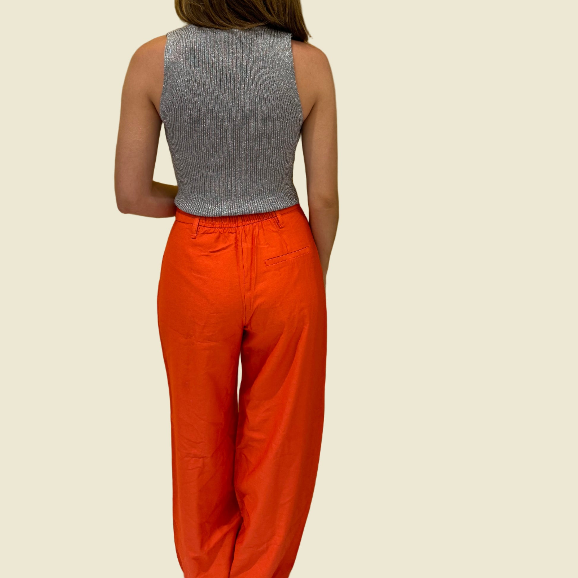 CALCA ALFAIATARIA BERSHKA