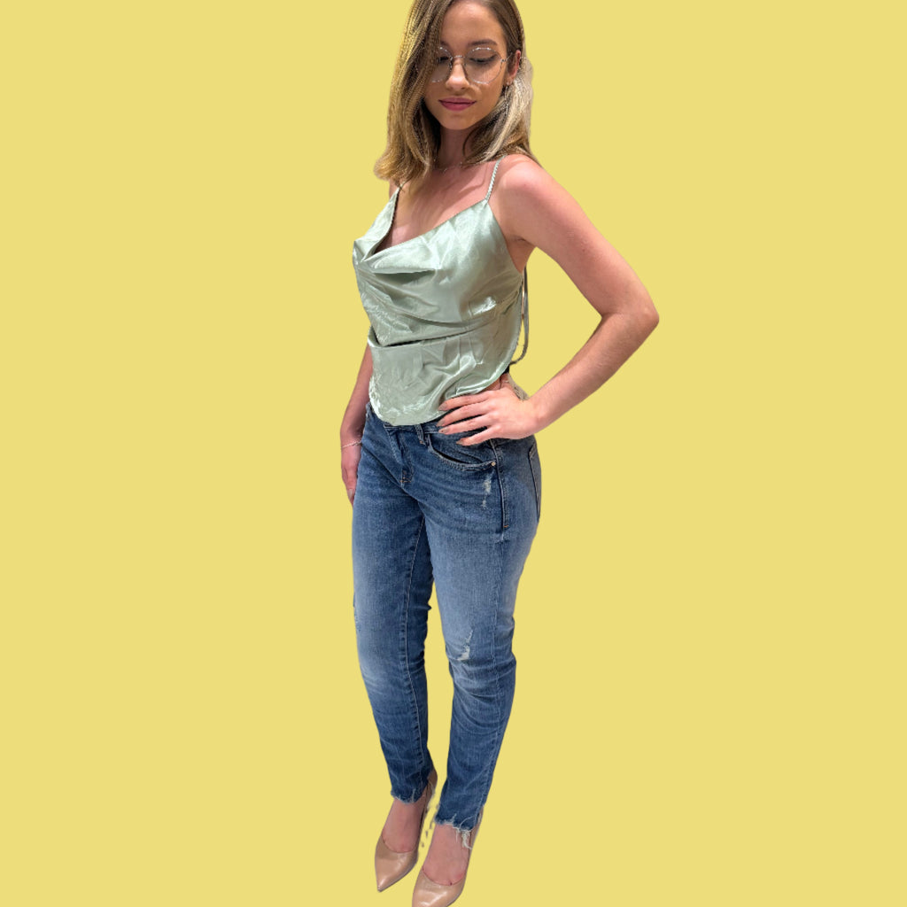 BLUSA FRENTE UNICA INFLUENCE