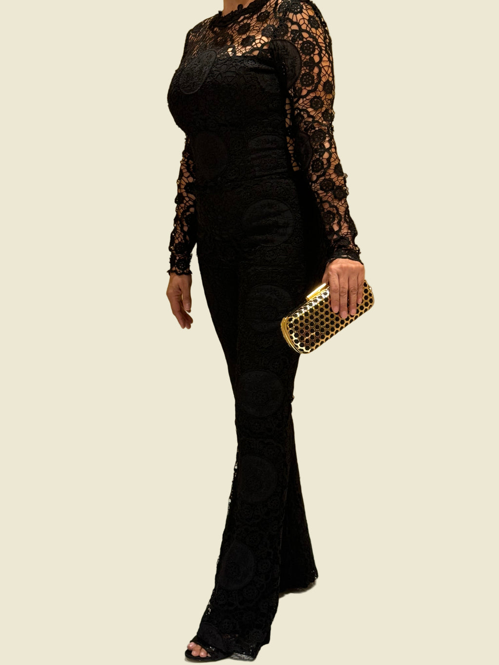 MACACAO RENDA PRETO FABULLOYS