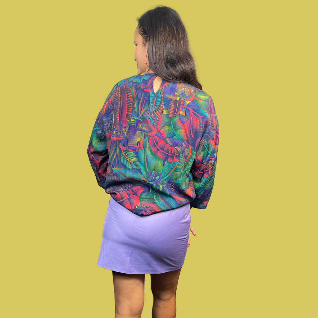 BLUSA ESTAMPADA KANAJO USA