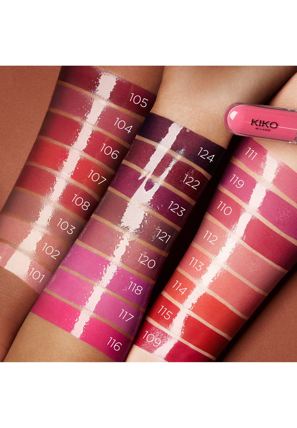 DOUBLE TOUCH GLOSS KIKO MILANO NUMERACAO 106