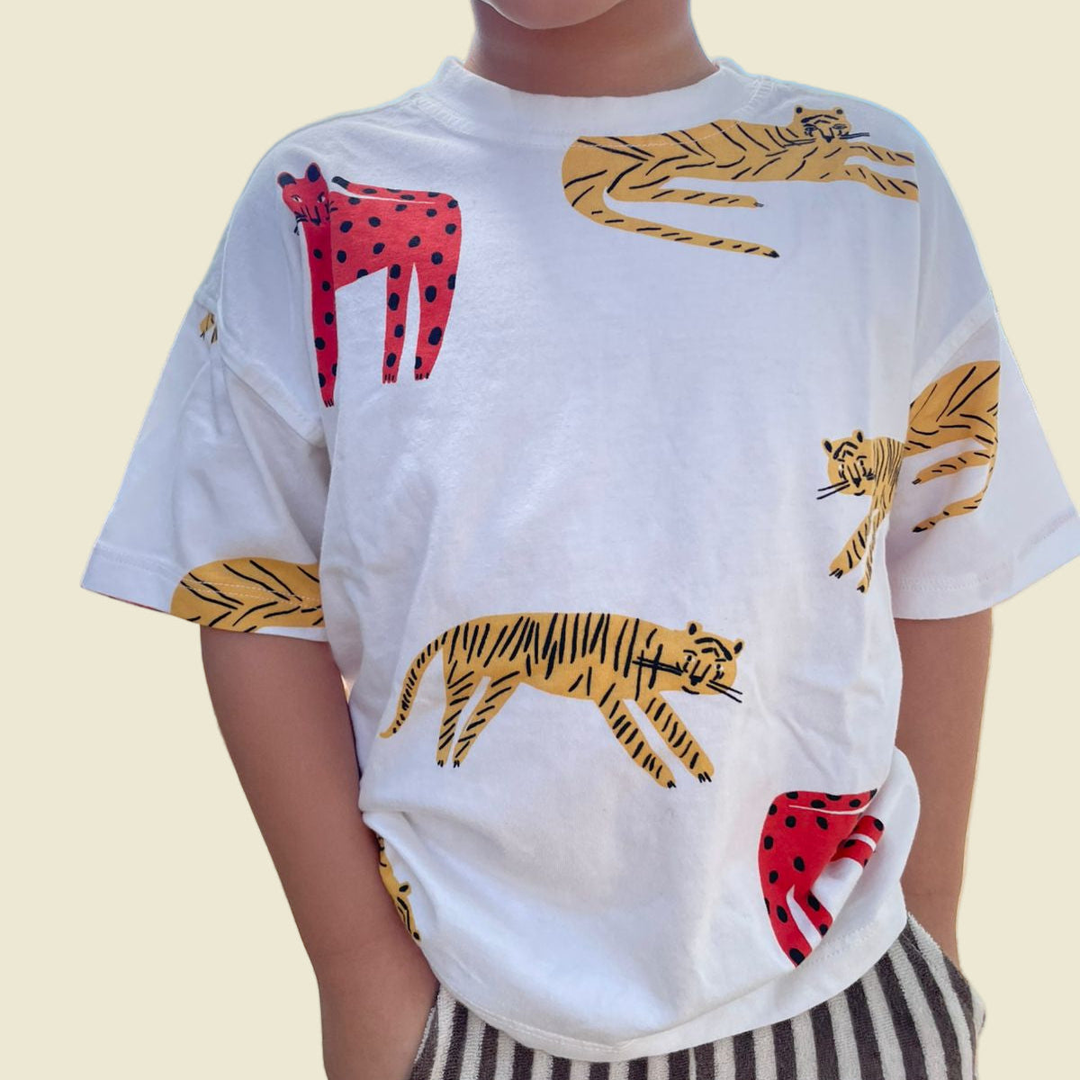 CONJUNTO INFANTIL TSHIRT/SHORT FELINE ZARA