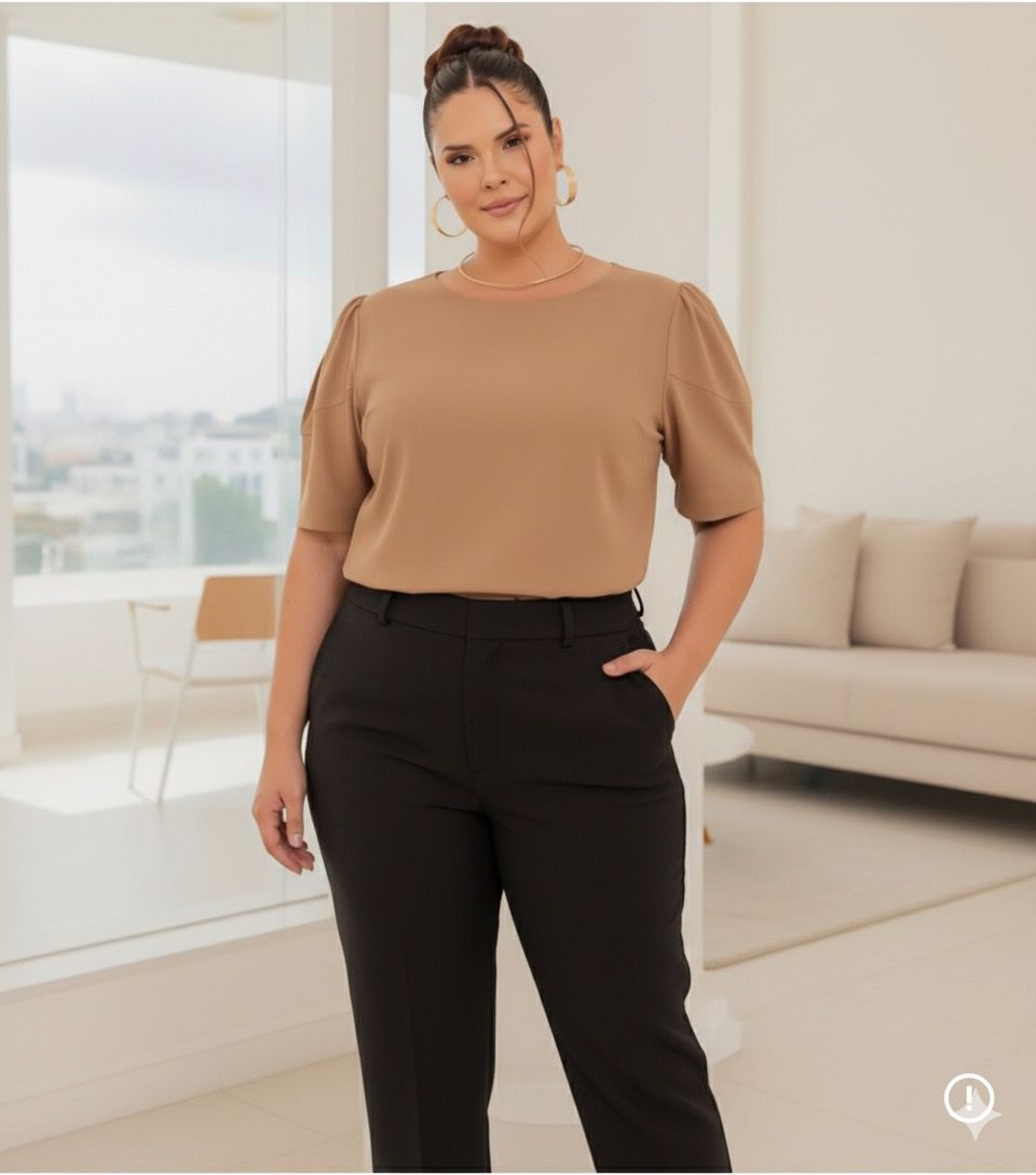 BLUSA PLUS SIZE LIFFE TREND