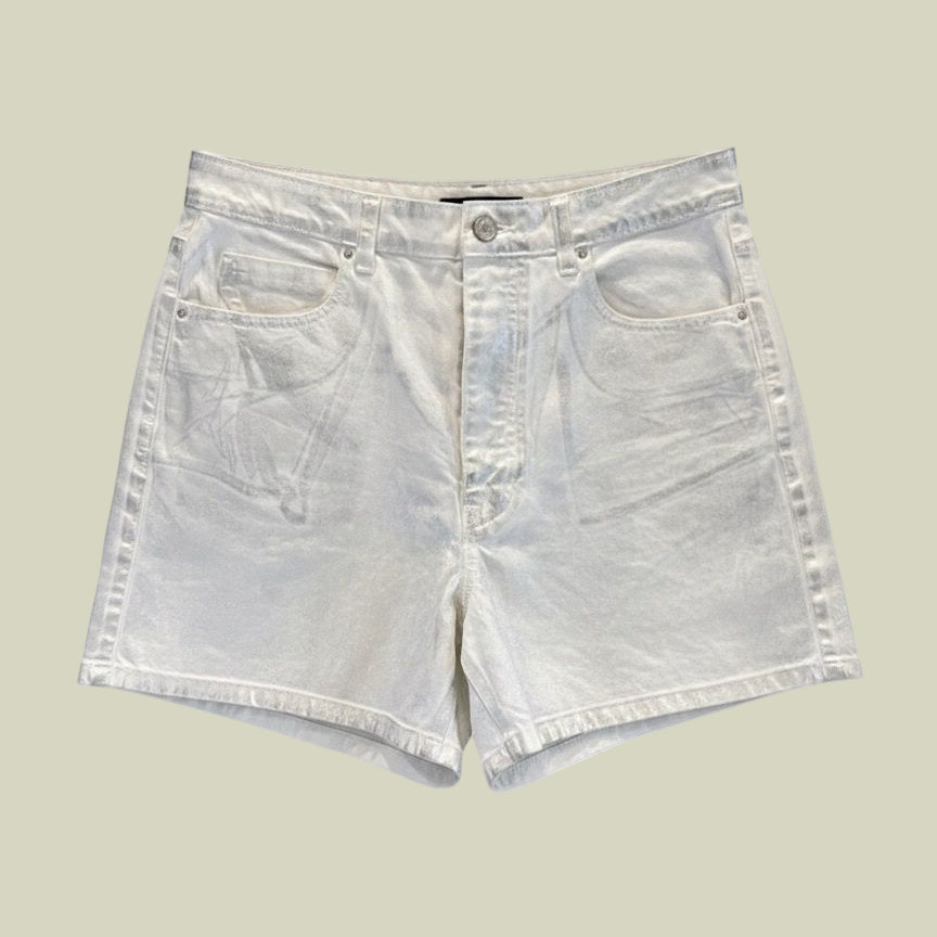 SHORT JEANS METALIZADO ZARA