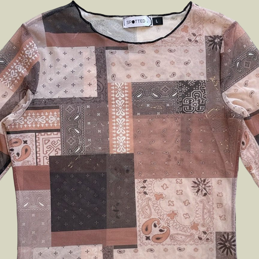 CROPPED ESTAMPADO  SPOTTED