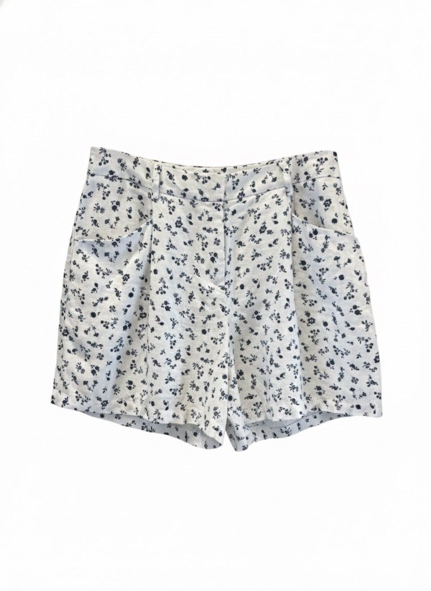 SHORT LINHO ESTAMPA FLORAL  