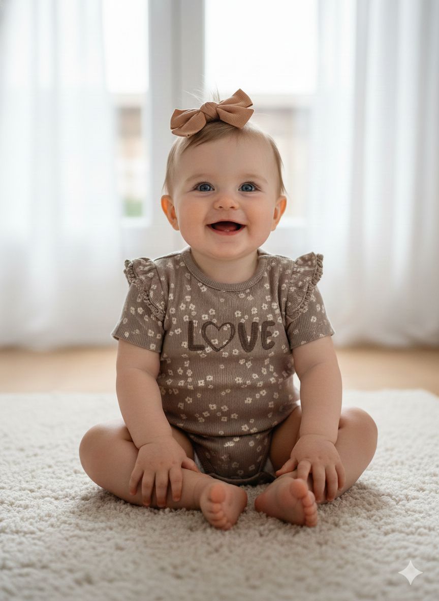 BODY FEMININO INFANTIL LOVE