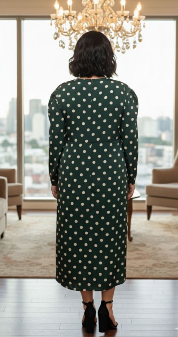 VESTIDO TECIDO POA AX PARIS