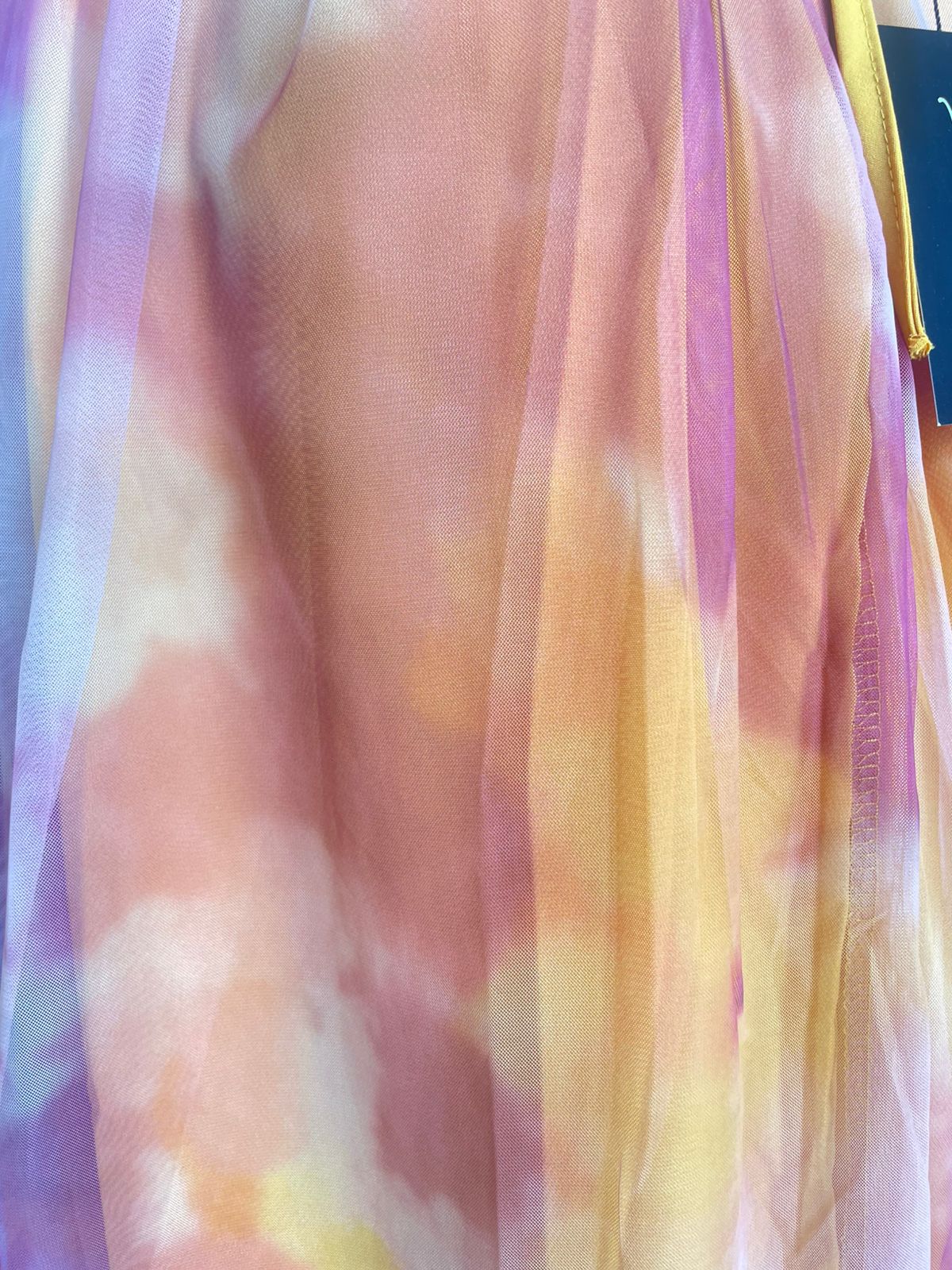 VESTIDO TULE ESTAMPADO