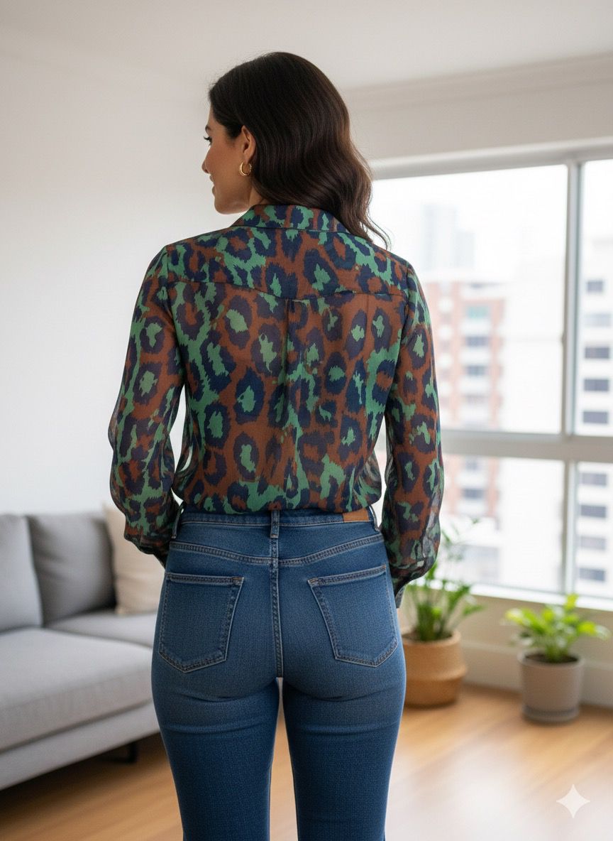 BLUSA ESTAMPADA  DIANEVONFURSTENBERG