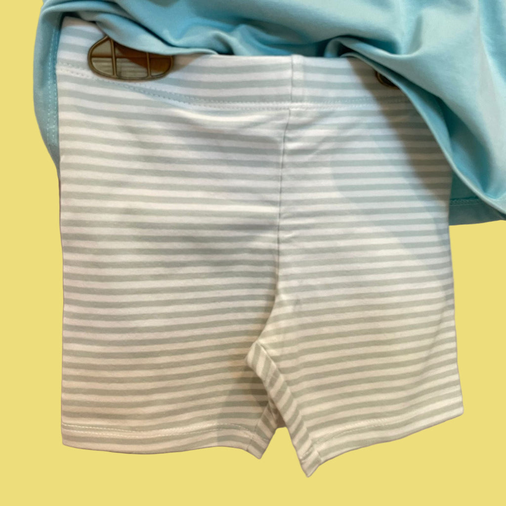 CONJUNTO INFANTIL BLUSA / SHORT ISAAC MIZRAHI