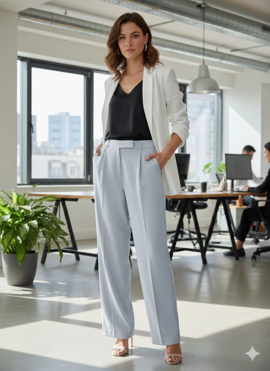 CALCA ALFAIATARIA  H&M