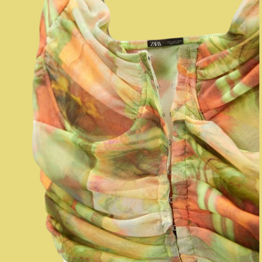 CROPED ESTAMPADO ZARA