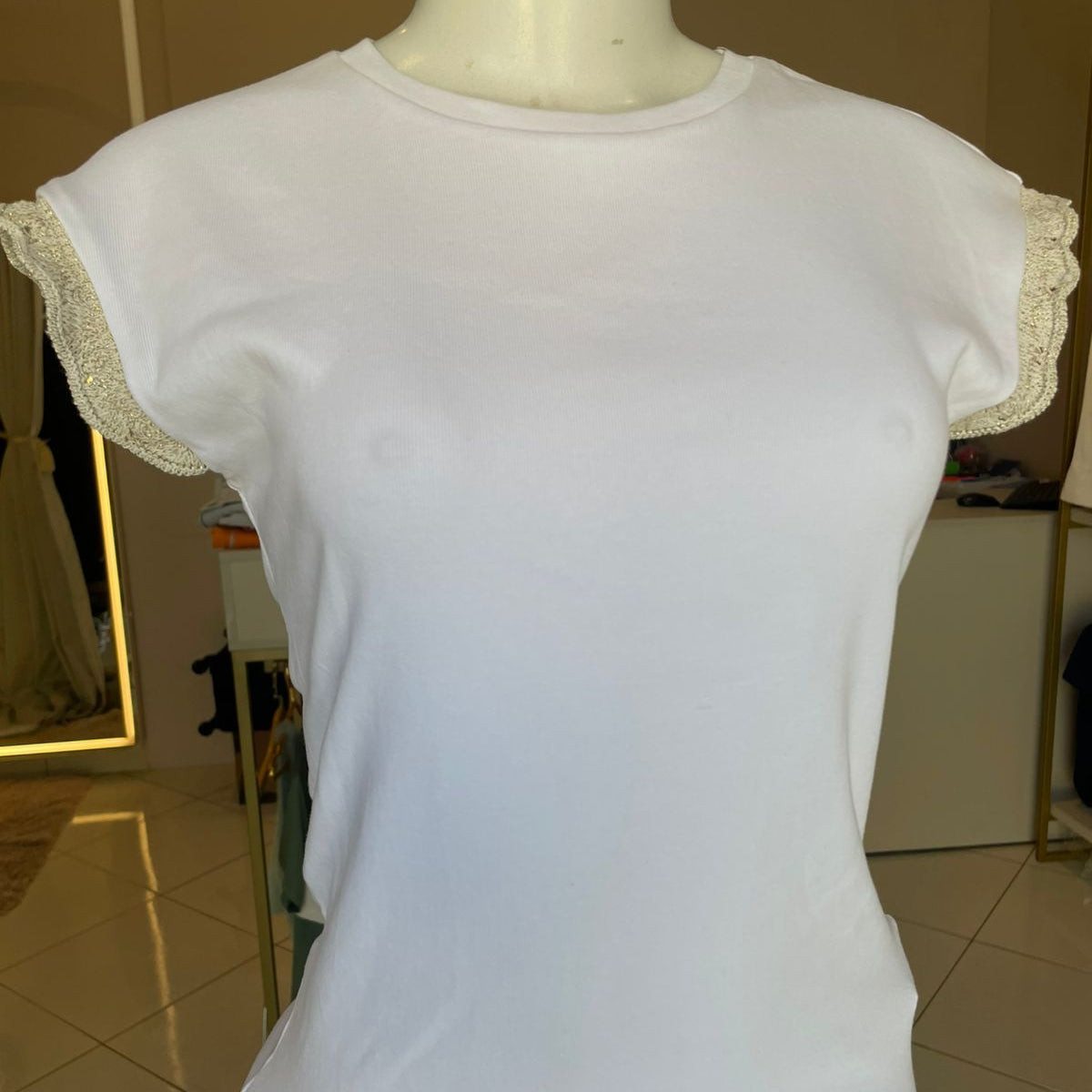 BLUSA CANELADA ZARA
