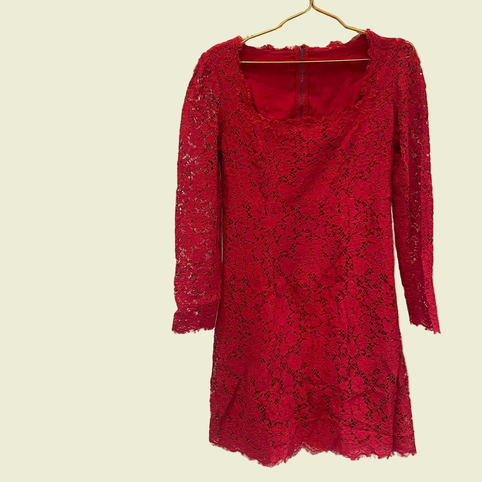 VESTIDO RENDA DULCE GABBANA