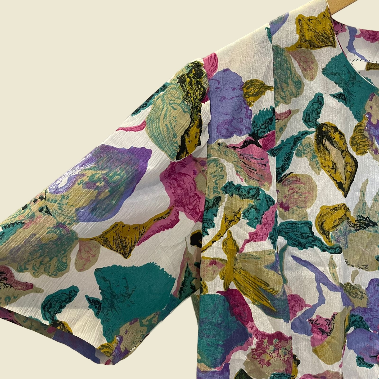 BLUSA SEDA ESTAMPADA