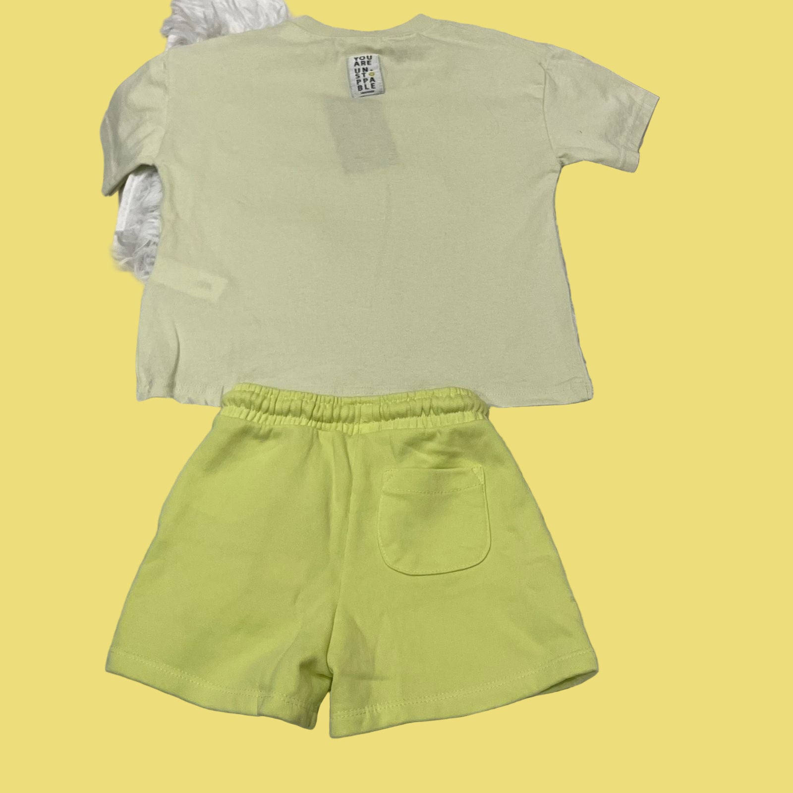 CONJUNTO INFANTIL SHORT/TSHIRT ZARA