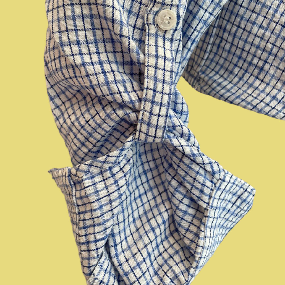 BLUSA ESTILO CROPED XADREZ ZARA