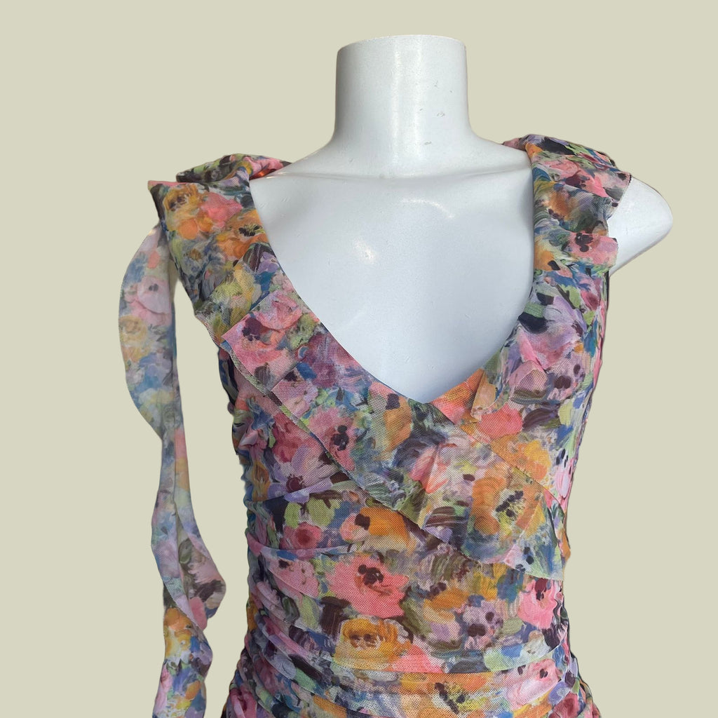 VESTIDO ESTAMPADO ZARA