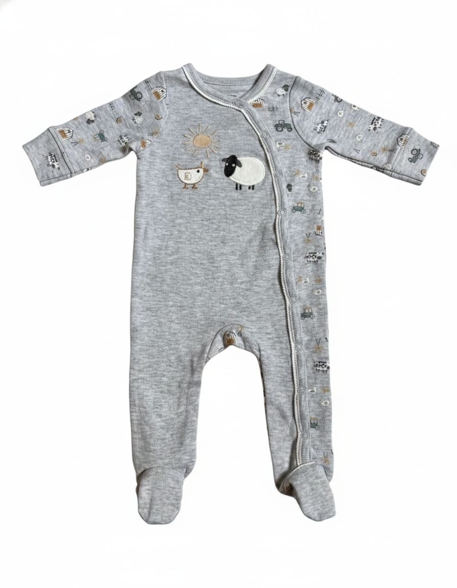 BODY INFANTIL MASCULINO STERLING BABY TAM NEWBORN