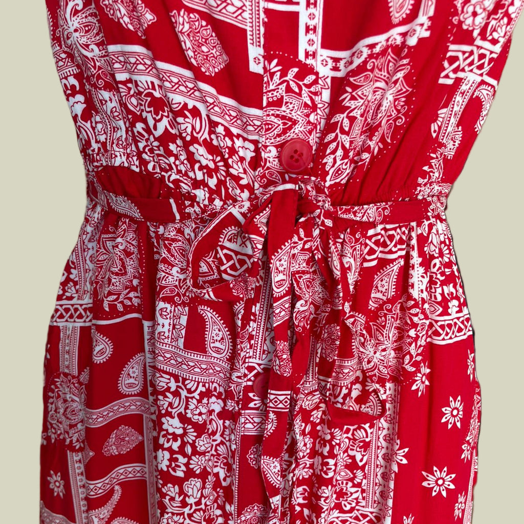 VESTIDO ESTAMPADO APRICOT