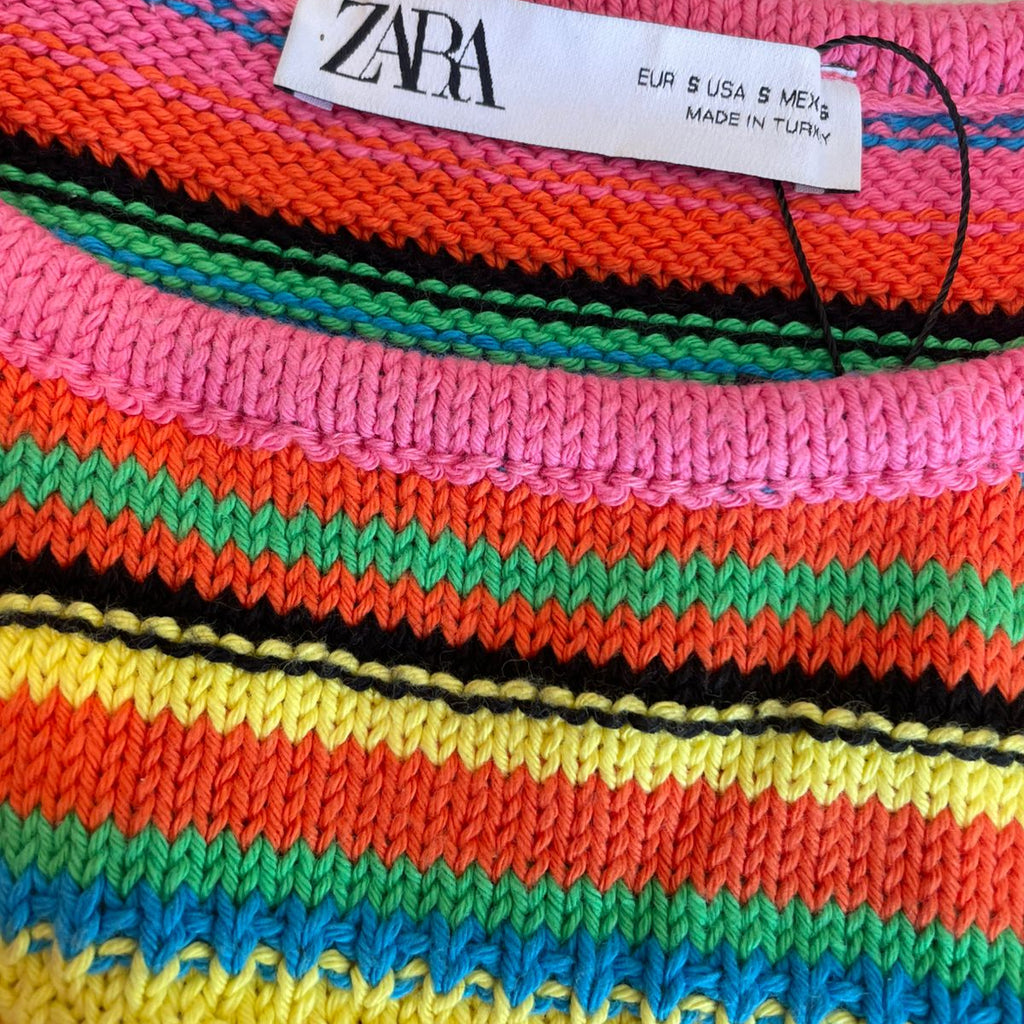 BLUSA LINHA COLORIDA ZARA