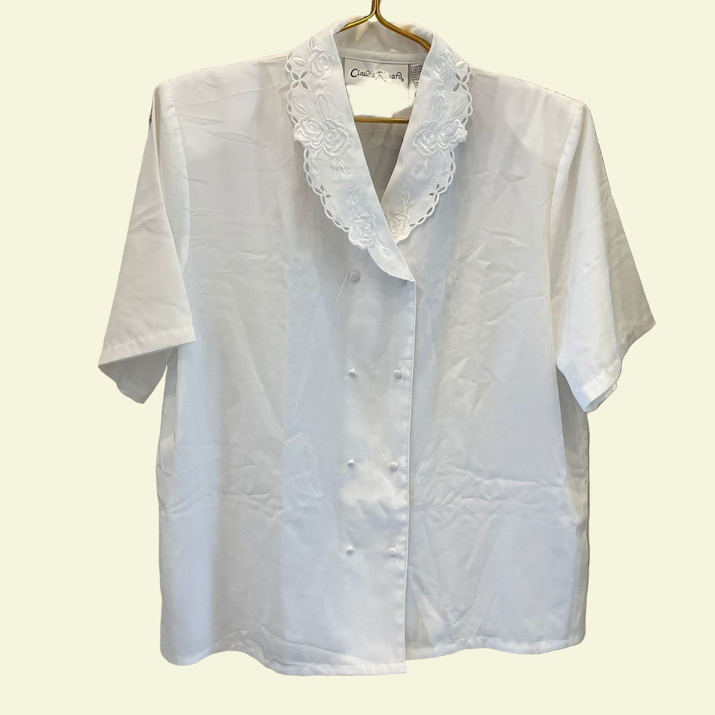 BLUSA C/ BORDADO CLAUDIA RICHARD