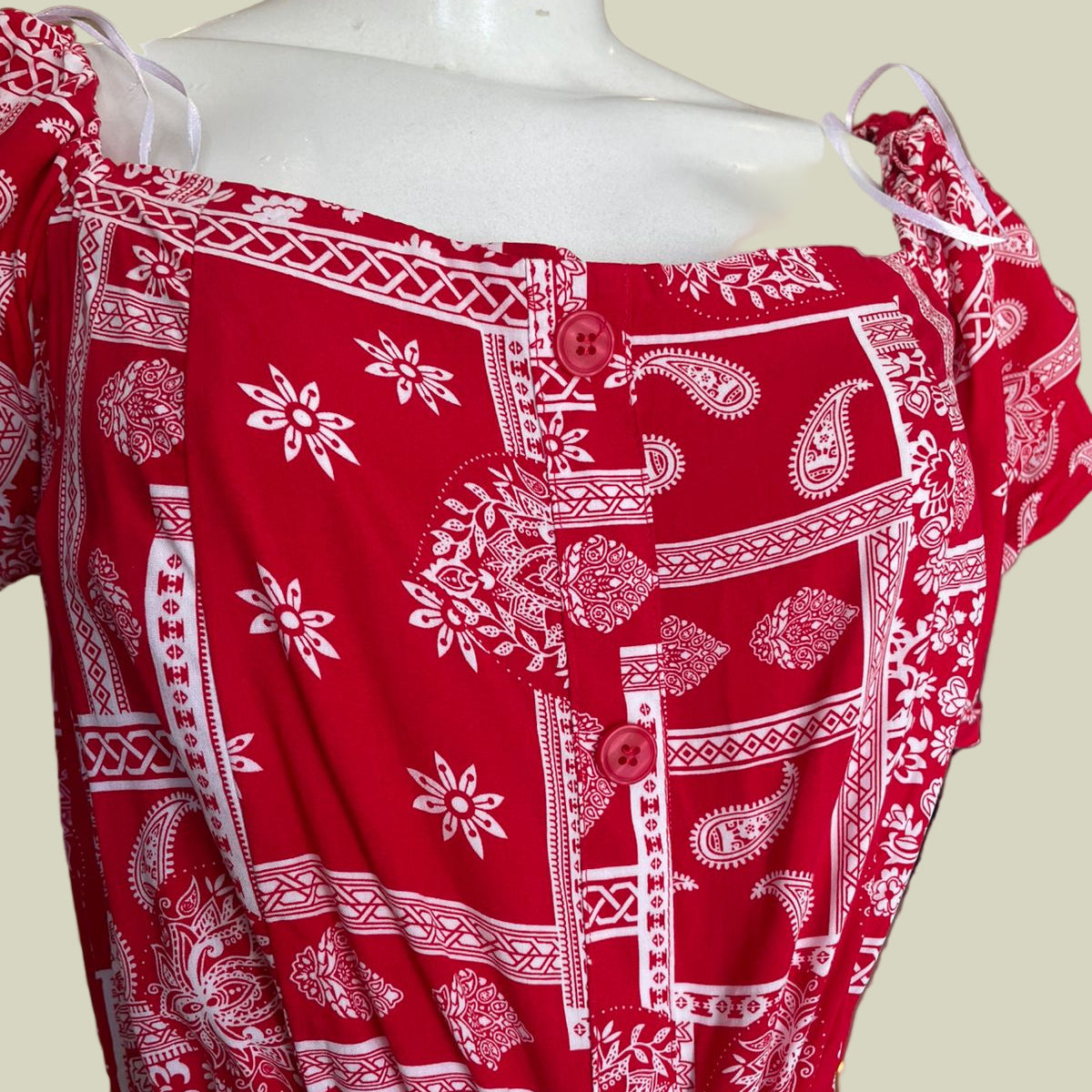 VESTIDO ESTAMPADO APRICOT