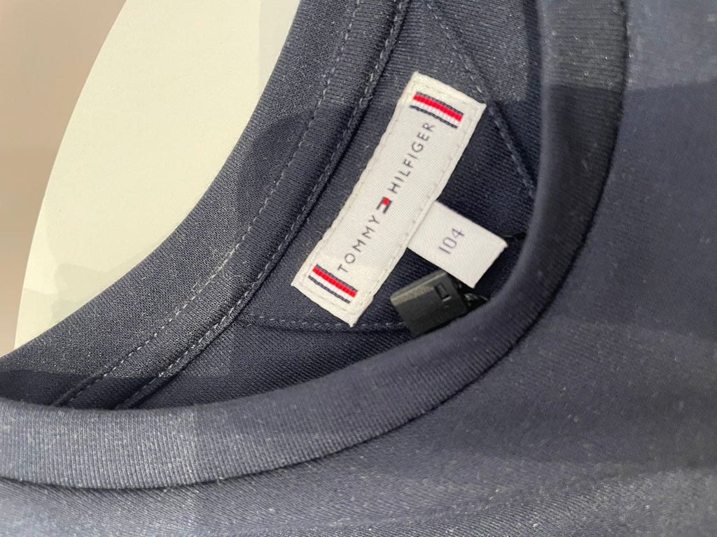 VESTIDO TOMMY NAVY TAM 4 ANOS