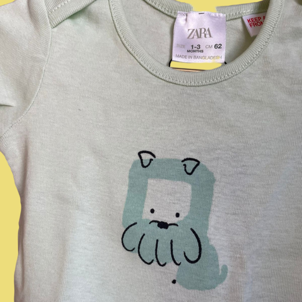 BODY INFANTIL UNISSEX ZARA