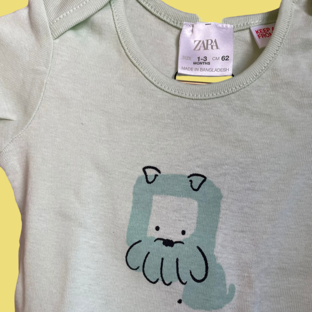 BODY INFANTIL UNISSEX ZARA