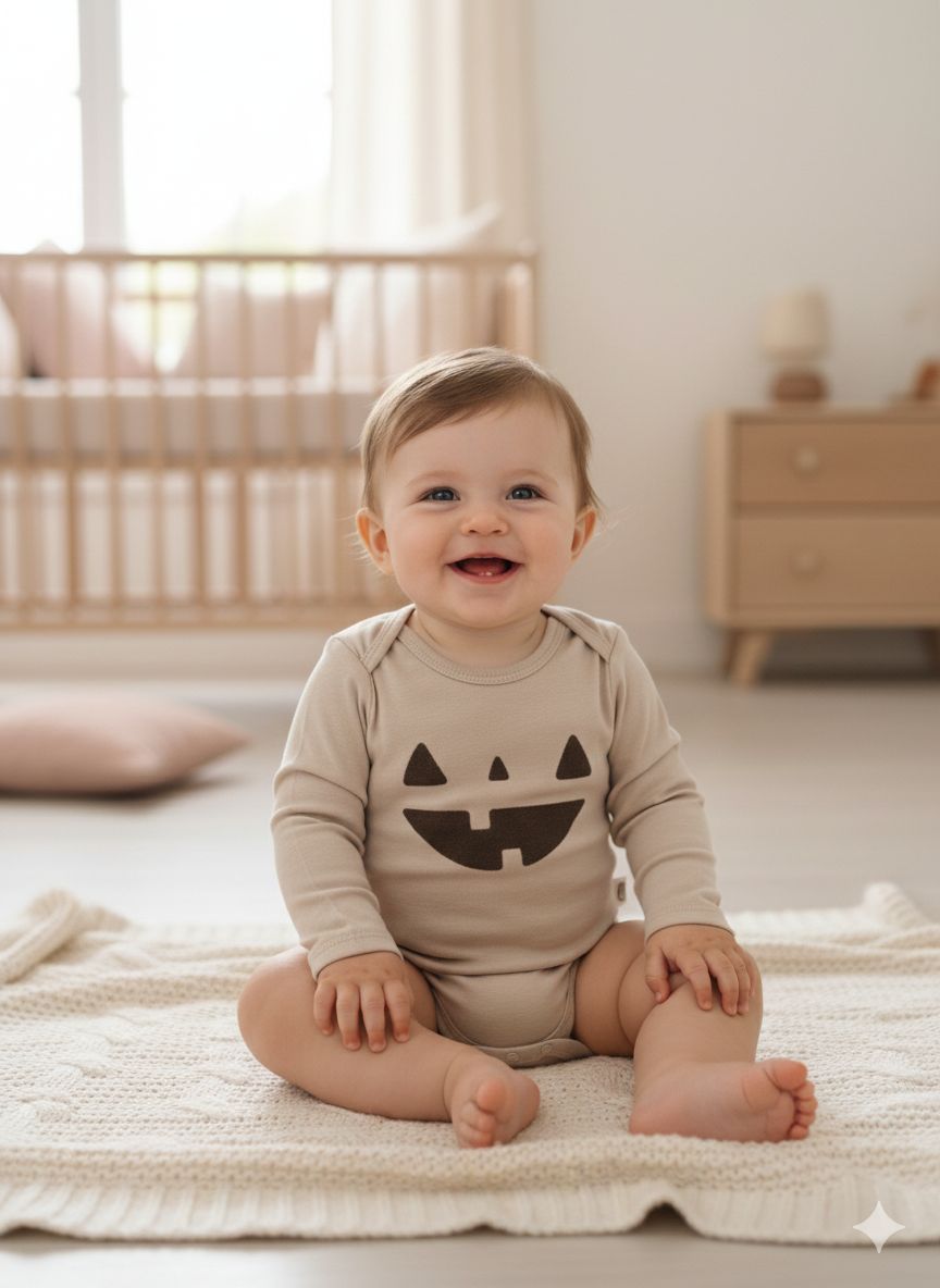 BODY INFANTIL MASCULINO RABBIT+BEAR TAM 6 A 9 MESES